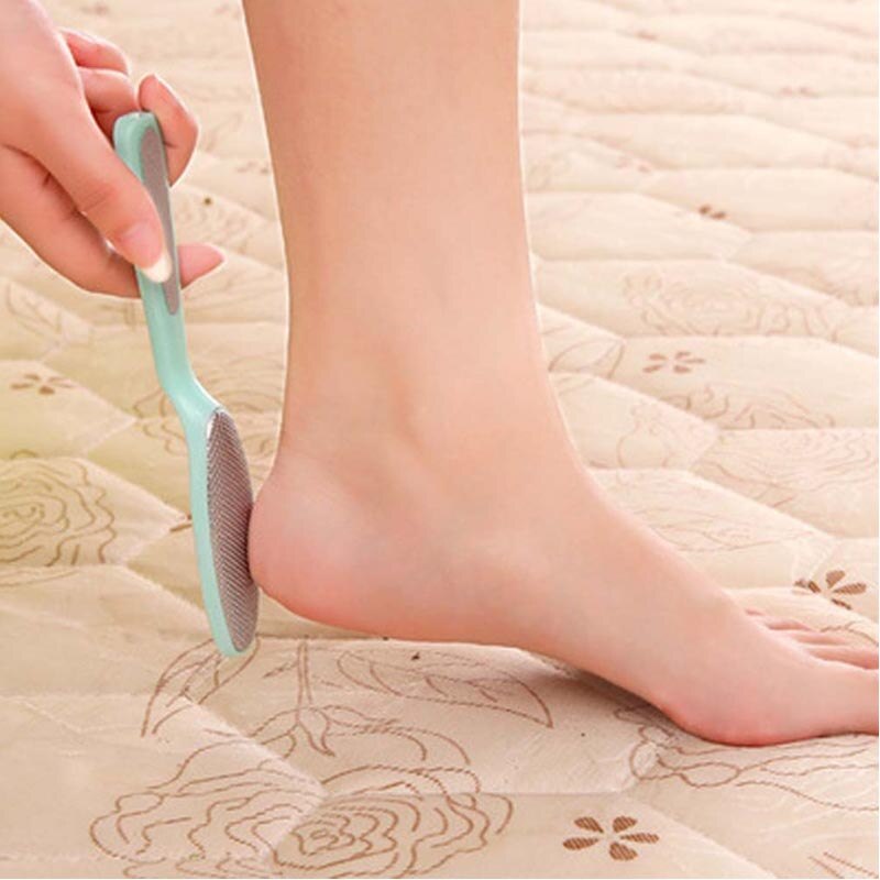 2pcs/set Random Color Hand Foot Feet File Exfoliating Scrub Rub Board Dead Skin Removal Calluses Remover Pedicure Foot Care Tool