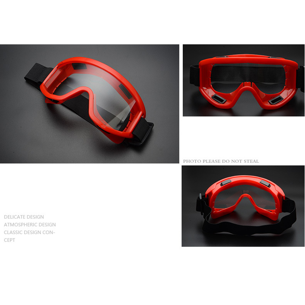 Gafas de sol de motocicleta para hombre y mujer, lentes de Motocross para todoterreno, ATV, trabajadores de la construcción, uso diario, máscara facial para exteriores: B
