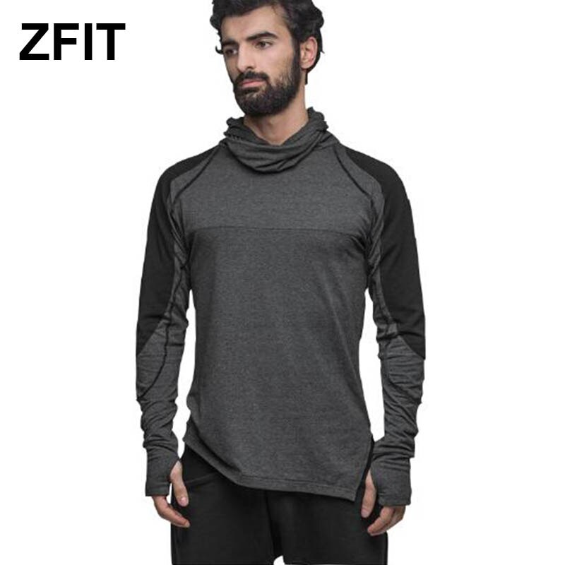 ZFIT Mens sneldrogend Riding winddicht Truien jacket mannen running Sweatshirts Herfst gym sport Mannelijke Hoodies Sweatshirts