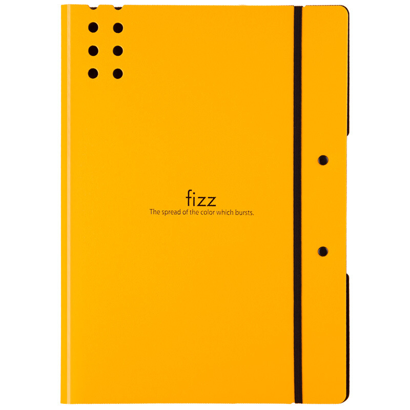 file folder PP board a4 horizontal folder multifunction file clip board for students office school supplies business: Elastic rope-orange
