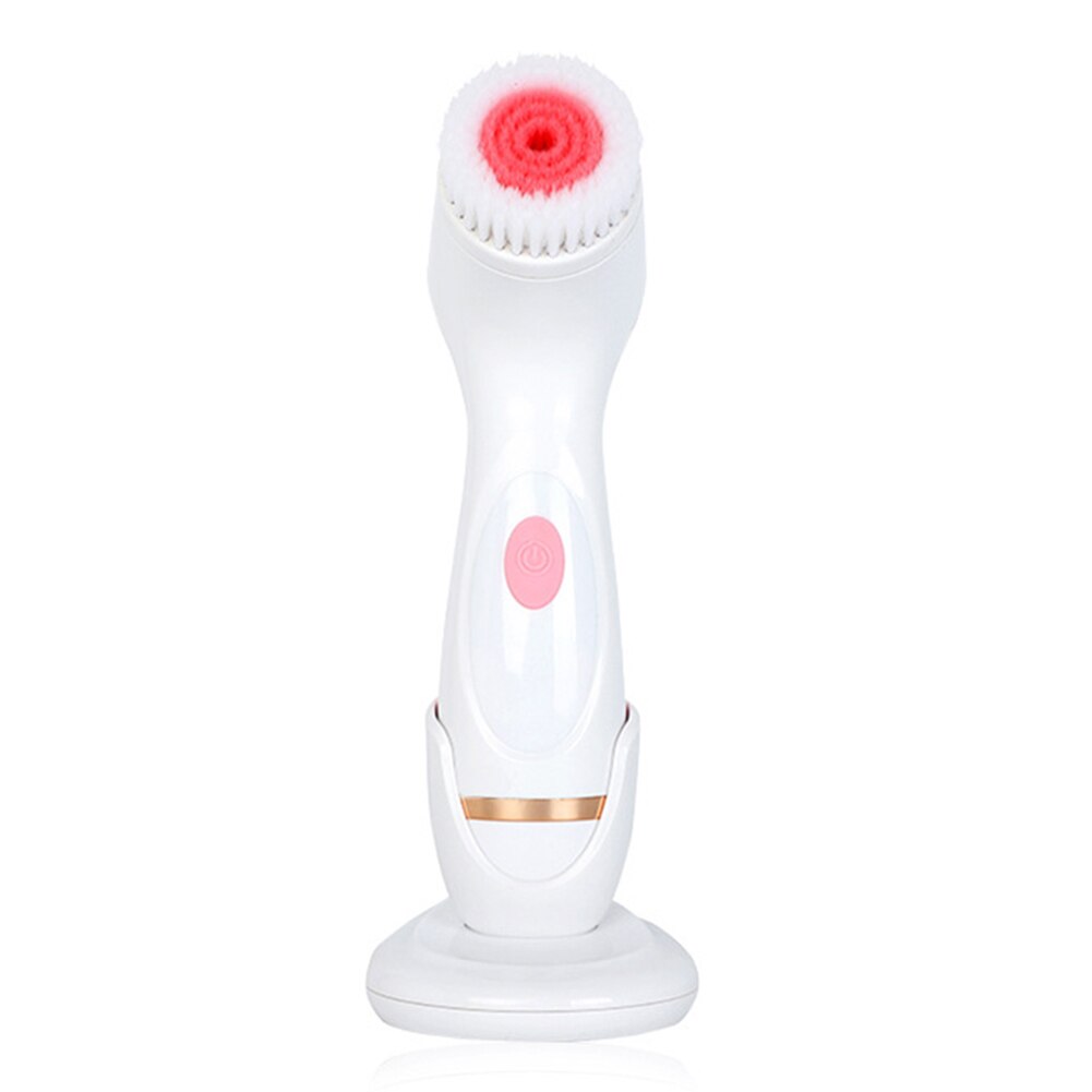 Limpiador Facial eléctrico cepillo de lavado impermeable de silicona masaje Facial limpiador de poros profundos eliminación de puntos negros lavado Facial