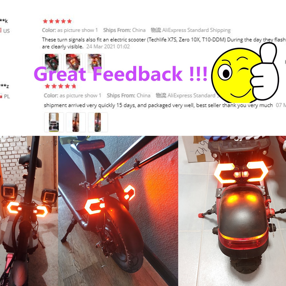 1Set Fiets Richtingaanwijzers Voor En Achter Licht Met Slimme Draadloze Afstandsbediening Fiets Achterlicht Voor Fietsen Veiligheid waarschuwingslampje