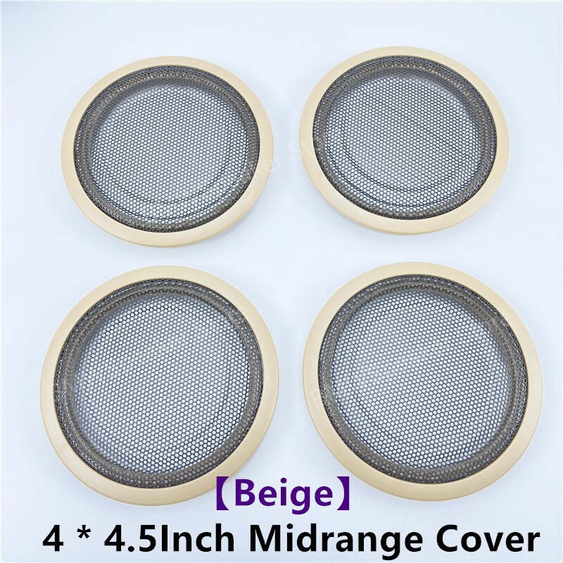 auto Porta tweeter Midrange Altoparlanti Della Copertura per BMW F30 F31 F34 F52 F48 F15 F16 F39serie triplo Audio altoparlante a Tromba accessori: 4 Beige Mid copertina