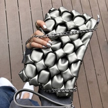 Women Envelope Clutch Bag 3D diamond Party Evening Bags lady Leather Ladies Shoulder messenger Bag small Female Clutches Purse