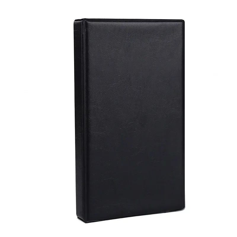 Multi-Schlüssel Leder karten Ich würde Kreditkarten inhaber Bücherregal Veranstalter Visitenkarten Ich würde Container Kredit inhaber Sammlung Lagerung: Schwarz & verrotten