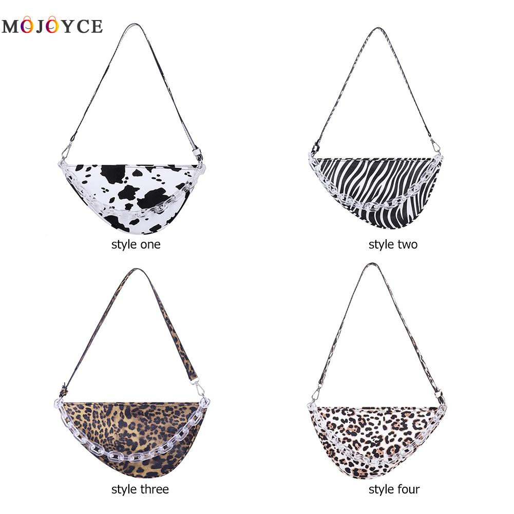 Bolsa de ombro feminina portátil bolsas de viagem teste padrão animal bolsa de couro moda requintado sacola de compras