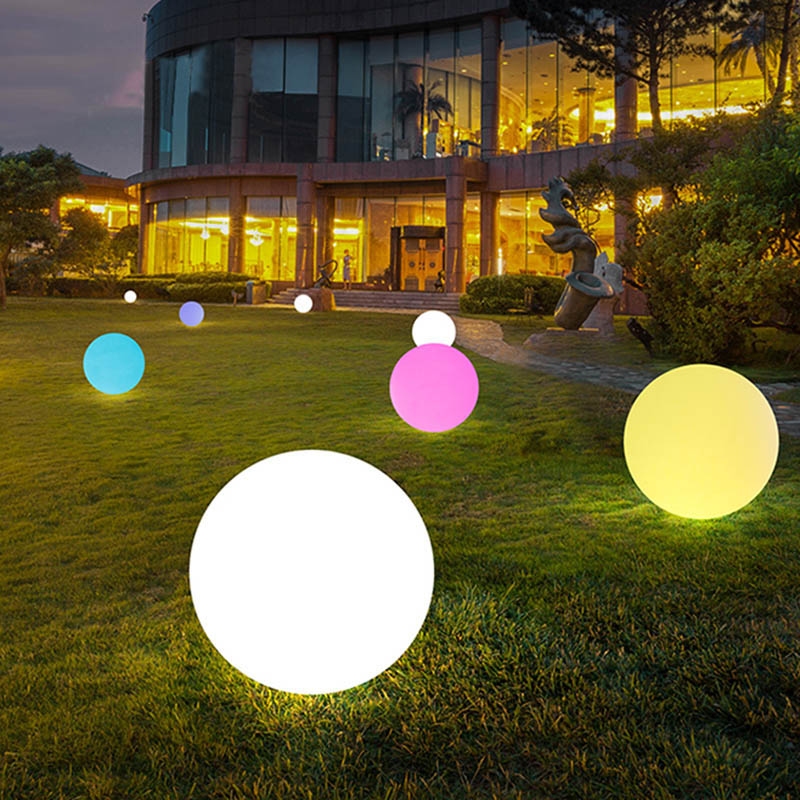 Solar- Energie LED Ball Lampe Farbwechsel/Dauer RGB Licht Wiederaufladbare Schwimmbad Garten Dekor Licht JS21