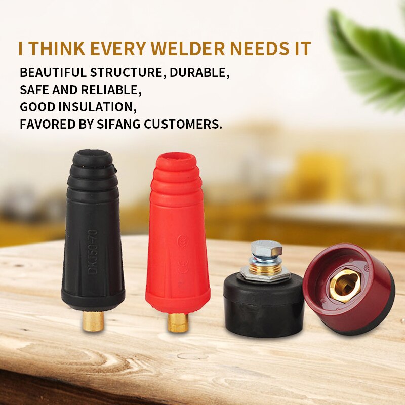 Europa Lasmachine Quick Fitting Vrouw Man Kabel Connector Klem Socket Plug Adapter Tig Inverter Lasapparaat Gereedschap