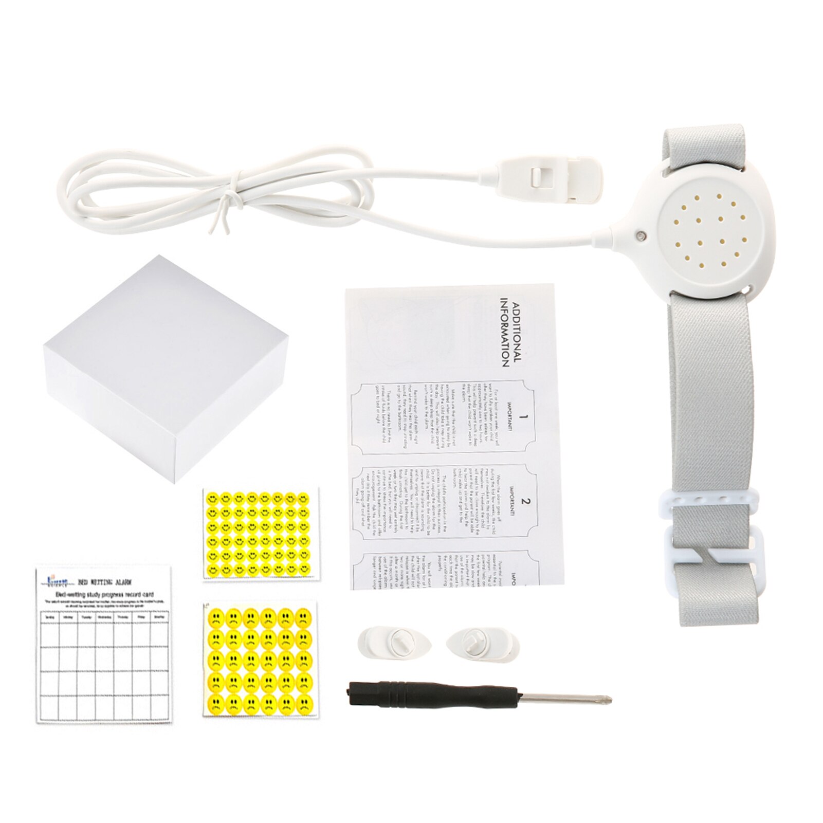 Arm Wear Bed-wetting Sensor Alarm For Baby Toddler Adults Potty Training Wet Reminder Sleeping Enuresis: type 2