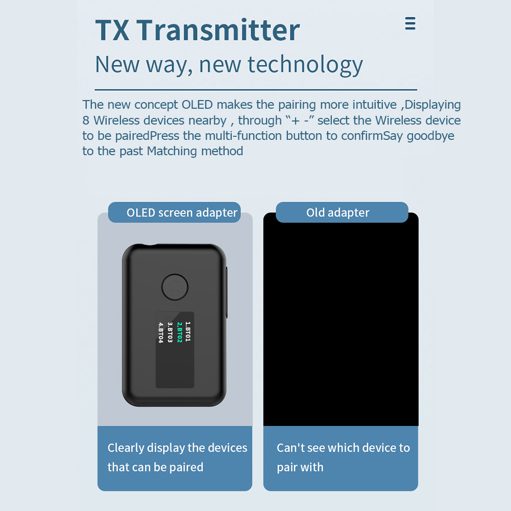 Bluetooth-compatible Adapter Dongle AUX Transmitter Receiver for PC Car Headphones Speaker Network Extender Extension Cable