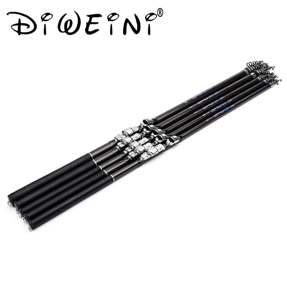 2.7m 3.6M 4.5M 5.4M 6.3M Spinning Fishing Rod M Power Telescopic Fishing Rod Carp Rock Rod Spinning Rods