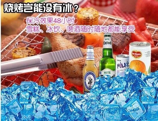 Kjølebag hold maten fersk termoposer matboks stor isolasjon og kaldpakke ispose piknikpose