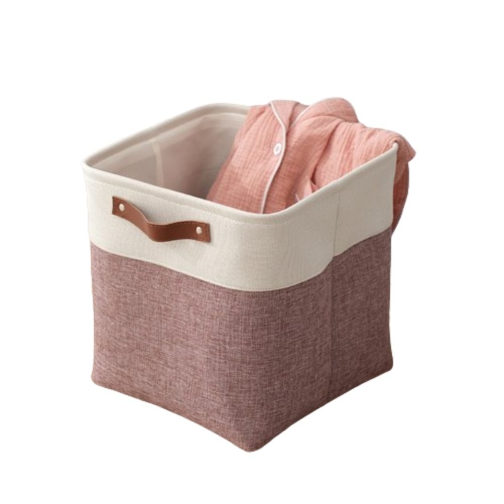 Mir à linge en tissu de grande capacité, panier de rangement pliant, boîte de rangement domestique portable, vêtements sales: YELLOW