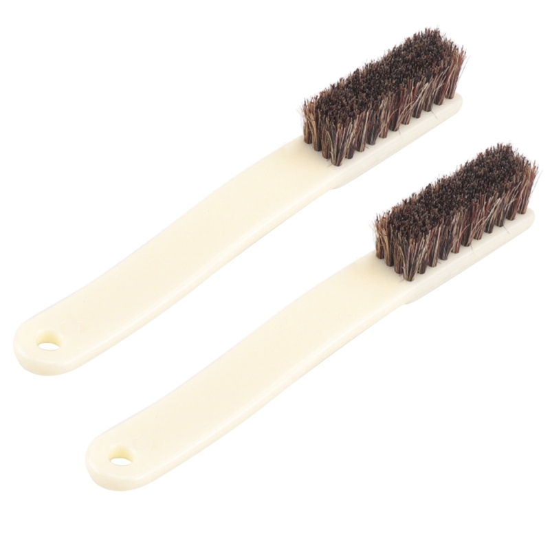 Cepillo portátil para escalar y hacer Roca, herramienta de limpieza de tiza, suministros de tiza, mango largo firme, 2 piezas: Marrón