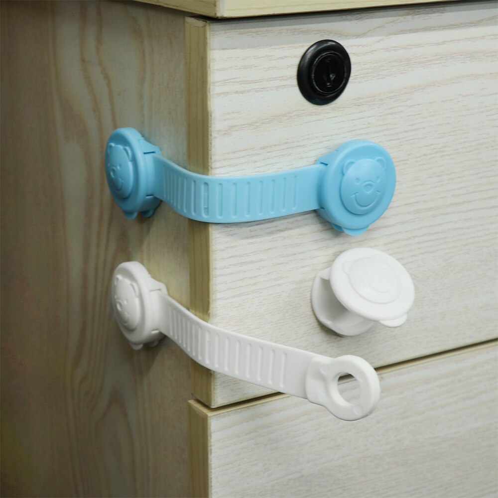 1/2Pcs Baby Safety Cabinet Lock Proof Security Protector Window Stopper Cupboard Drawer Lock Kids Protection Safety Door Lock