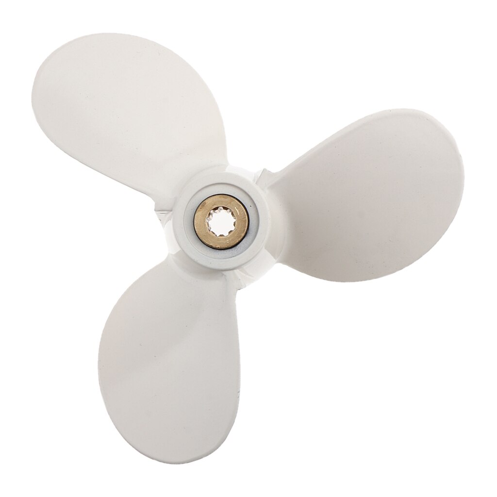 3- blad båd marinepropeller til yamaha 2-6hp aluminiumslegering skibstrækker 7 1/2 x 8 ba type vandtæt stødsikker