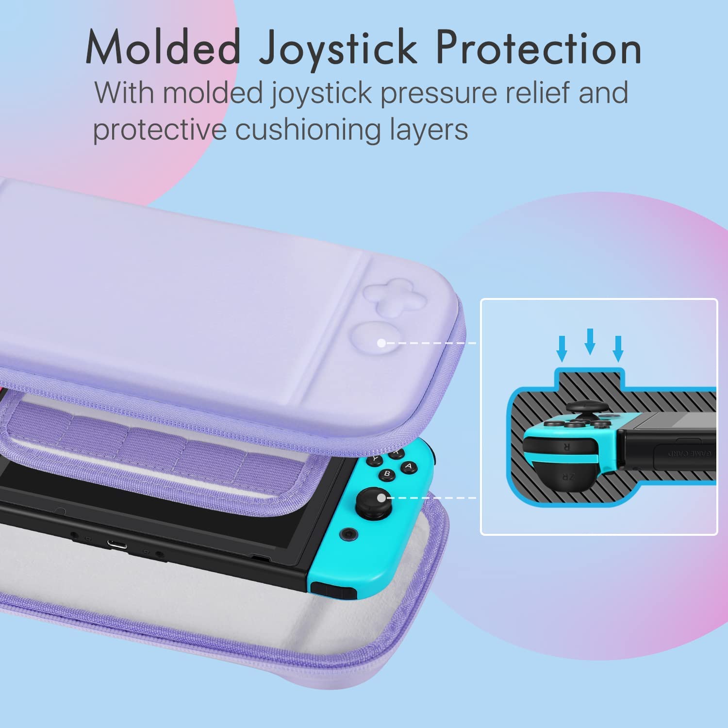 Anti-Kras Soft Inner Ns Console Beschermhoes 9H Clear Screen Glas Film Met Analoge Caps Voor Nintendo schakelaar Accessoires