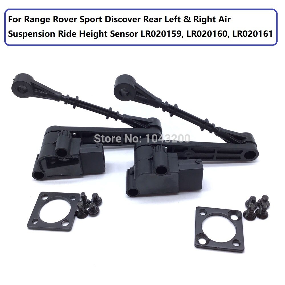 Sensor de altura de suspensión neumática para Range Rover Sport Discover, accesorio trasero izquierdo y derecho, LR020159, LR020160, LR020161, LR020159G,: 2 Pieces