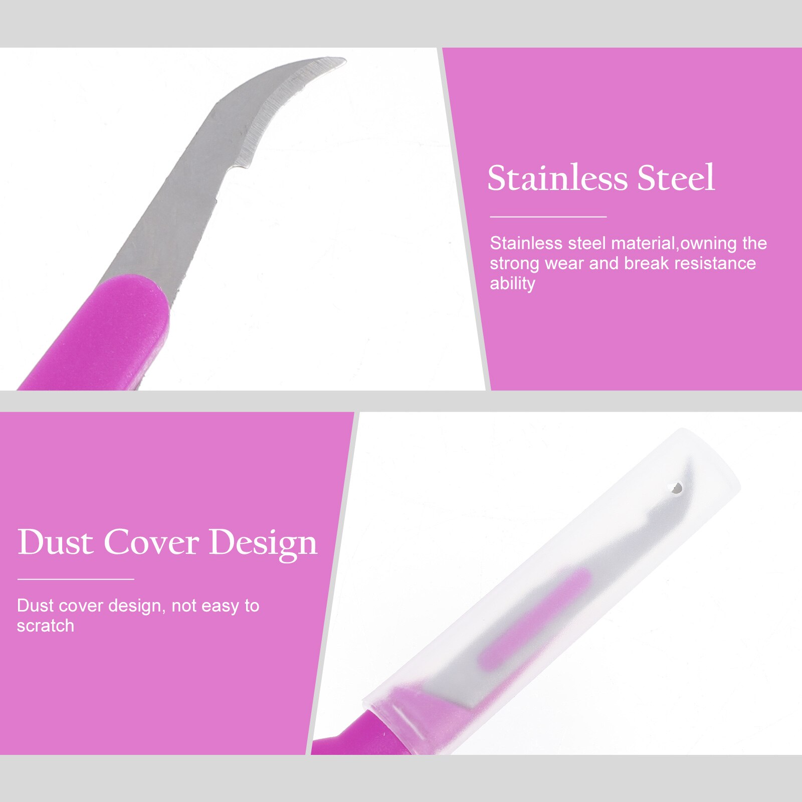 2pcs Seam Ripper Embroidery Threads Cutter Stitching Thread Removing Tool Sewing Tool