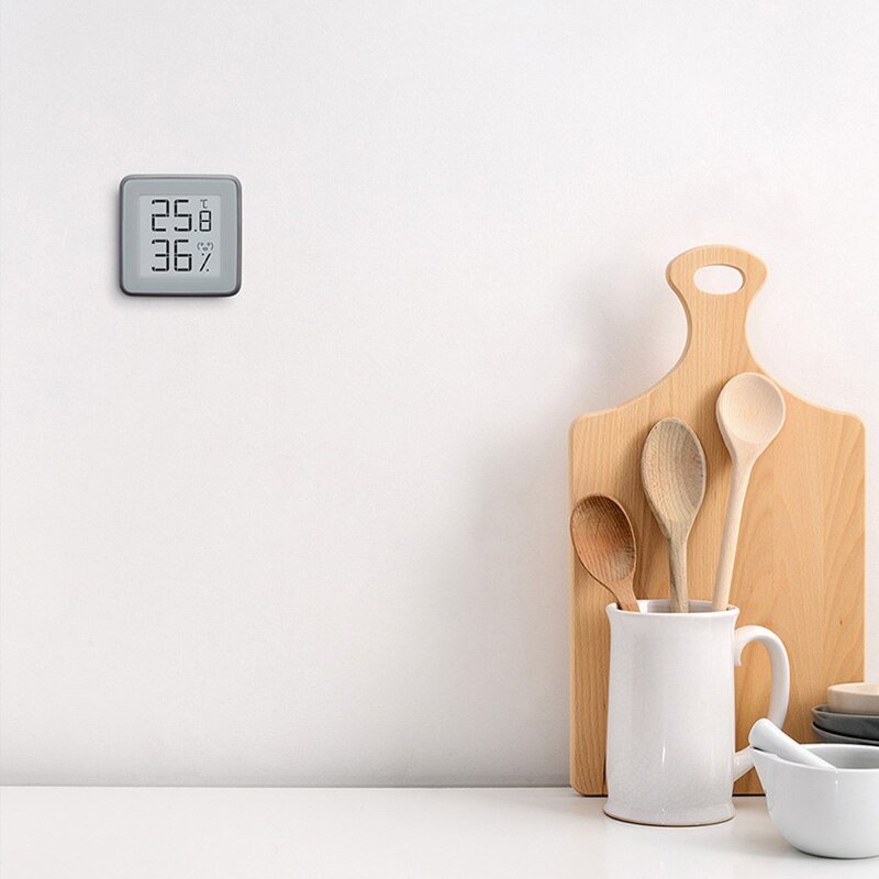 Termómetro inteligente Bluetooth con pantalla e-ink BT2.0 de Xiaomi MMC, higrómetro que funciona con las apps MIJIA Home y Gadget Tools