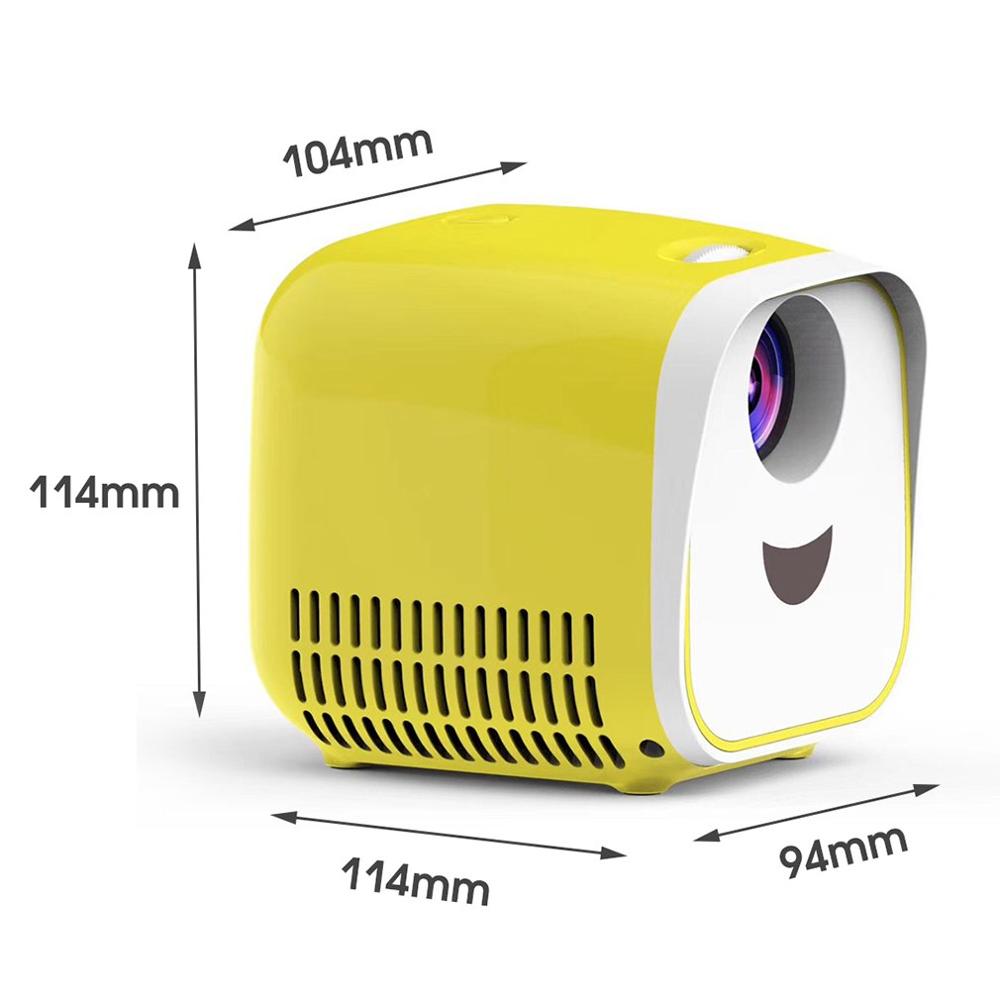 L1 mini-projectoren 1080p hd ultra-draagbare projectoren met led-conferentiesysteem