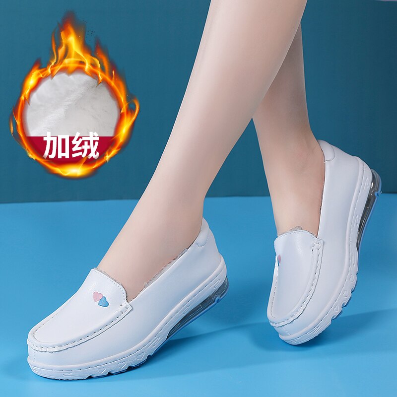 Women Tennis Shoes winter plush Sneakers mother outdoor Non-slip Gym Fitness Trainers Walking Shoes Female Tenis zapatillas