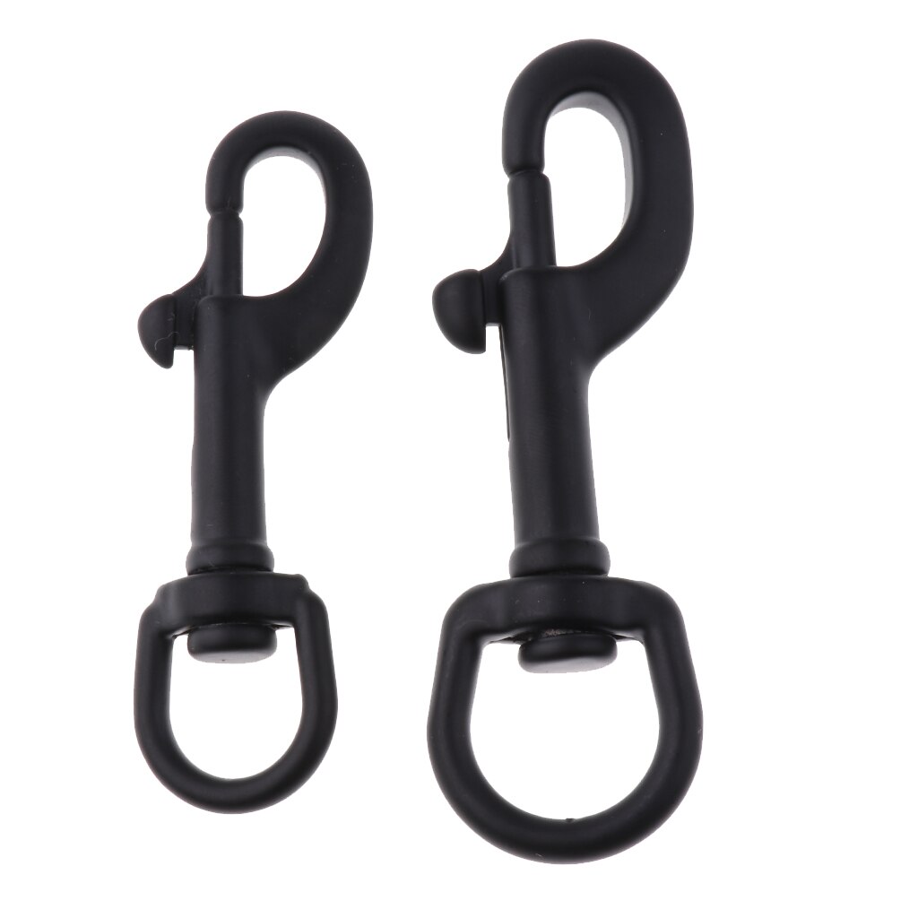 Durable Scuba Diving Dive Swivel Eye Bolt Snap Hook Spring 316 Stainless Steel Clip Buckle