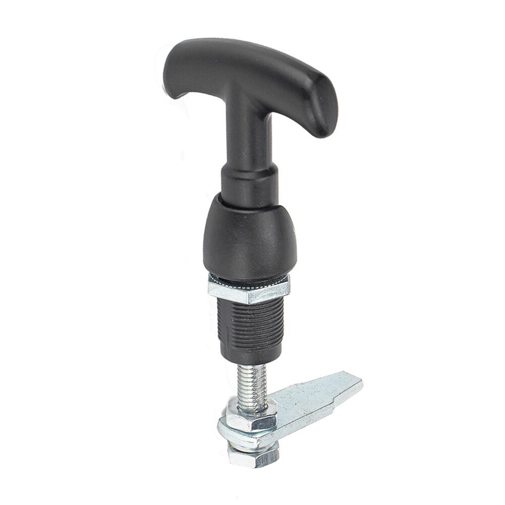 Handle Tool Box Lock Outdoor Anti-resistance Repairing Zinc Plated Foldable T Shape Parts for Trailer Camper RV Toolbox