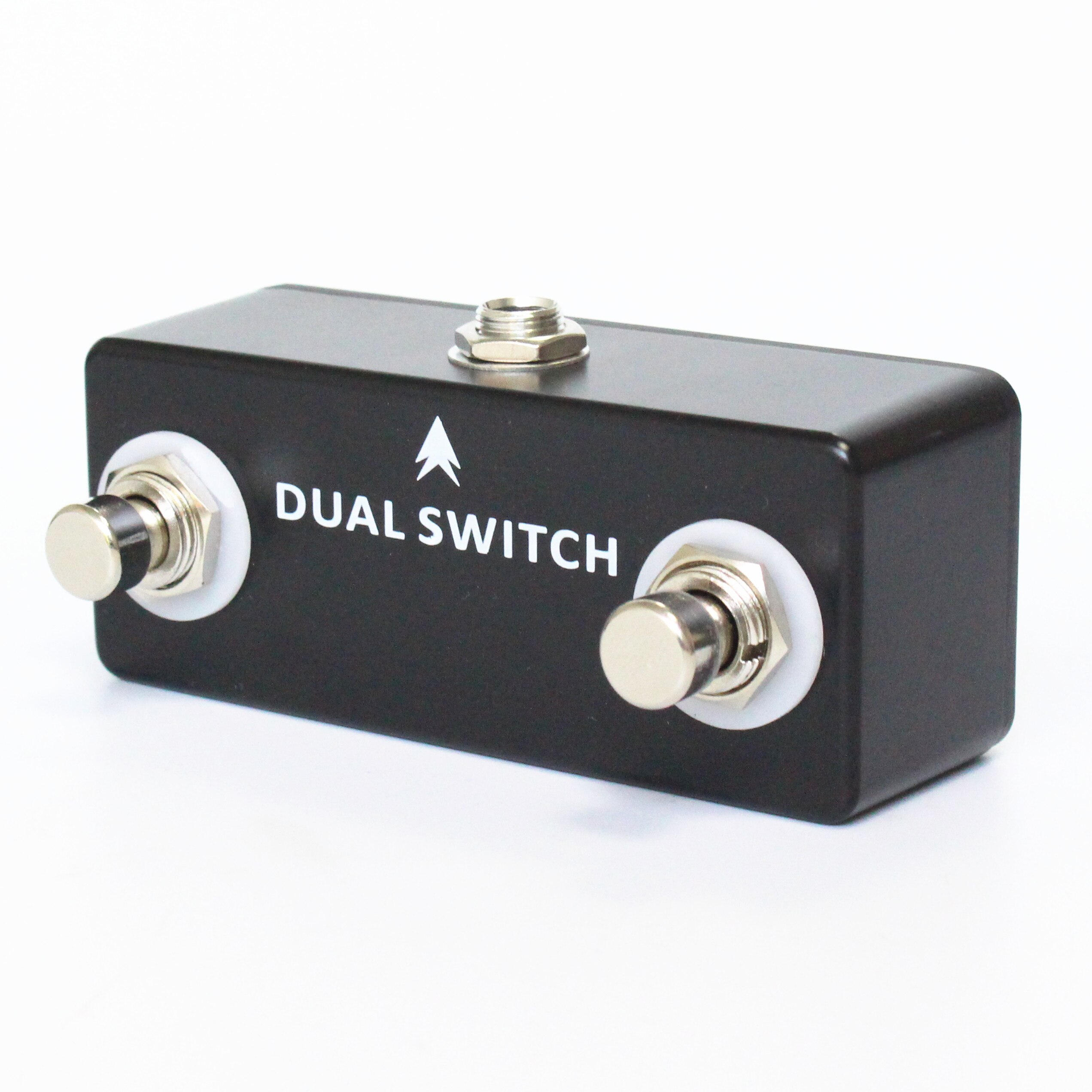 MOSKY DUAL SWITCH Guitar Pedal Dual Footswitch Foot Switch Guitar Effect Pedal Full Metal Shell Guitar Accessories Black