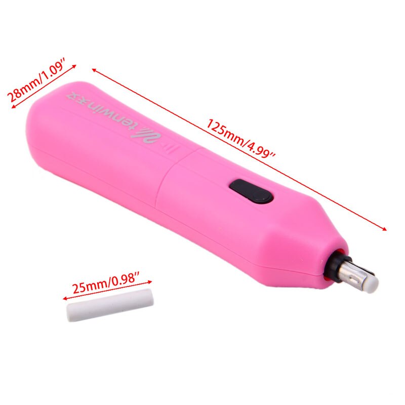 Kit de gomme électrique pratique 1 pièce | Automatique à piles pour crayon esquisse avec 10 recharges C26