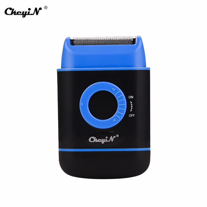 Powered Electric Battery Shaver Razor Beard Trimmer Men Hair Removal Single Blade Beard Shaver Face Care Tool Shaving Machine: Default Title