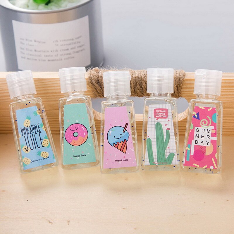 30ML sans rinçage Gel de lavage des mains sans alcool Lotion pour les mains Portable pour l'école de voyage à la maison