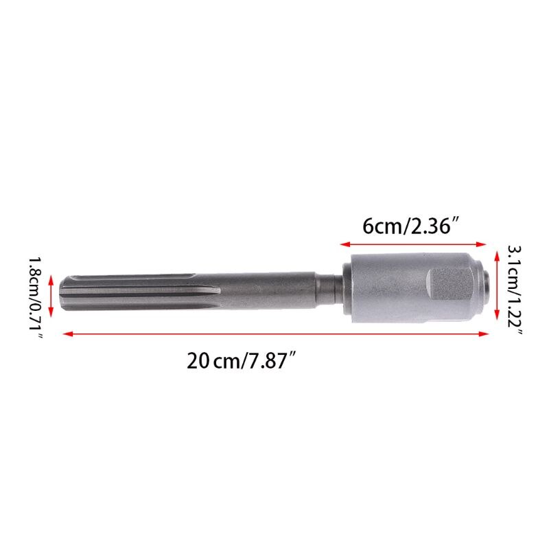 1 SDS Max Zu SDS Plus Futter Bohrer Adapter Konverter Schaft Schnell Werkzeug passen für Hilti Makita