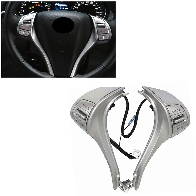 for Nissan X-Trail for Nissan Teana Navarre Rogue Multifunction Steering Wheel Combination Control Switch: Default Title