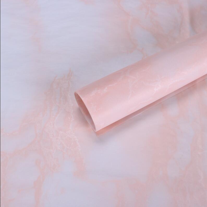 Marble / Letter Flower Wrapping Tissue Paper Material 30 sheets Shoes Packing Craft Paper DIY Bouquet Supplies 50*70cm