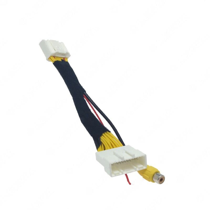 24Stift Video Eingang Schalter Umge Auto Parkplatz Kamera RCA Adapter Kabel für R-enault Stepway Vivaro Dacia Sandero Clio