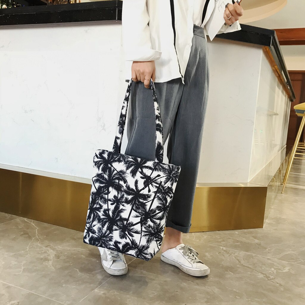 25 # Zomer Kleine Handtas Unisex Canvas Messenger Afdrukken Luipaard Boodschappentas Messenger Bag Handvat Schouder Tas