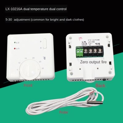 Surface Mounted Electric Heating Controller Electric Heating Film Temperature Controller Underfloor Heating Temperature Control: 3