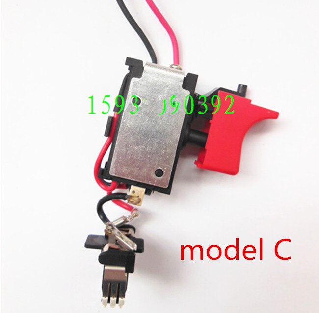 Speed Control Switch Voor BOSCH GSR18-2 GSB14.4-2 GSB12-2 GSR14.4-1 GSR18-1: model C1