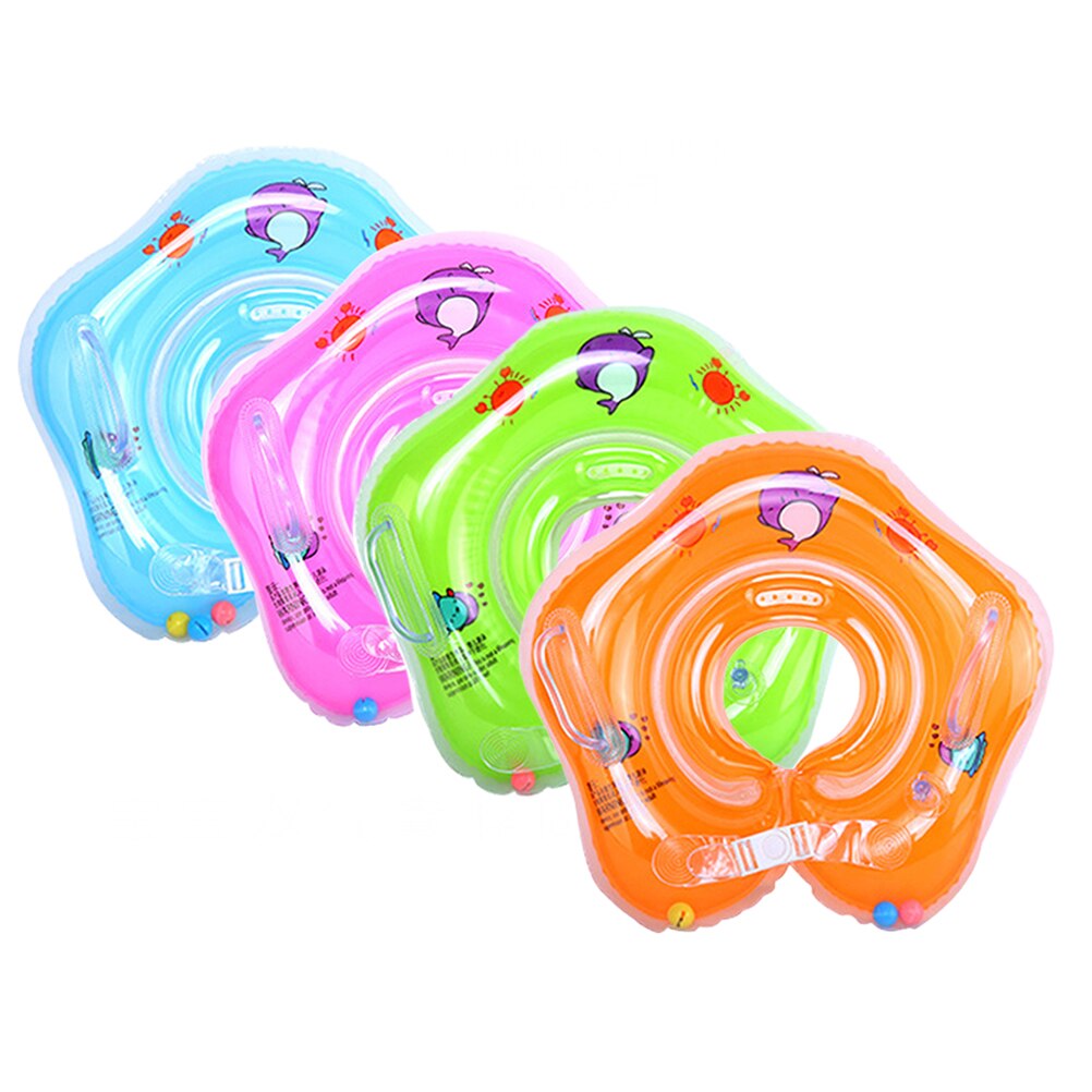 Natation bébé piscines accessoires bébé anneau gonflable bébé cou roues gonflables pour -nés bain cercle sécurité cou flotteur #10