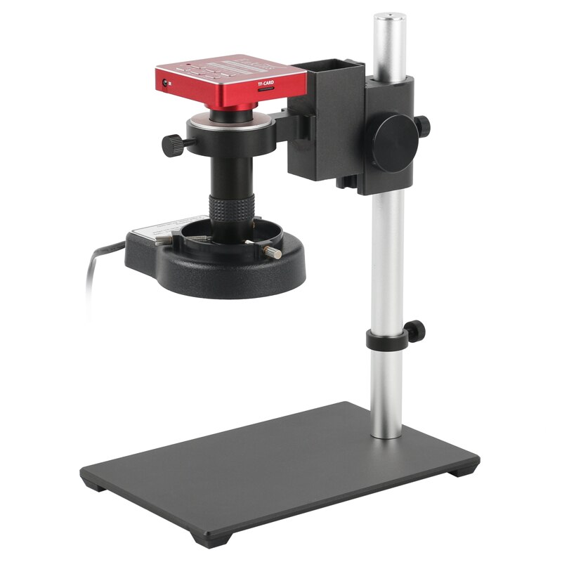 37MP 1080P 60FPS Video Digital HDMI USB Microscope Camera Zoom C Mount Lens For Lab PCB IC CPU Soldering