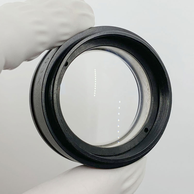 0.3X M42 M48 M50 Microscopio Barlow Auxiliary Objectief Werkafstand 287 Mm Extender Lens Voor Stereo Microscoop