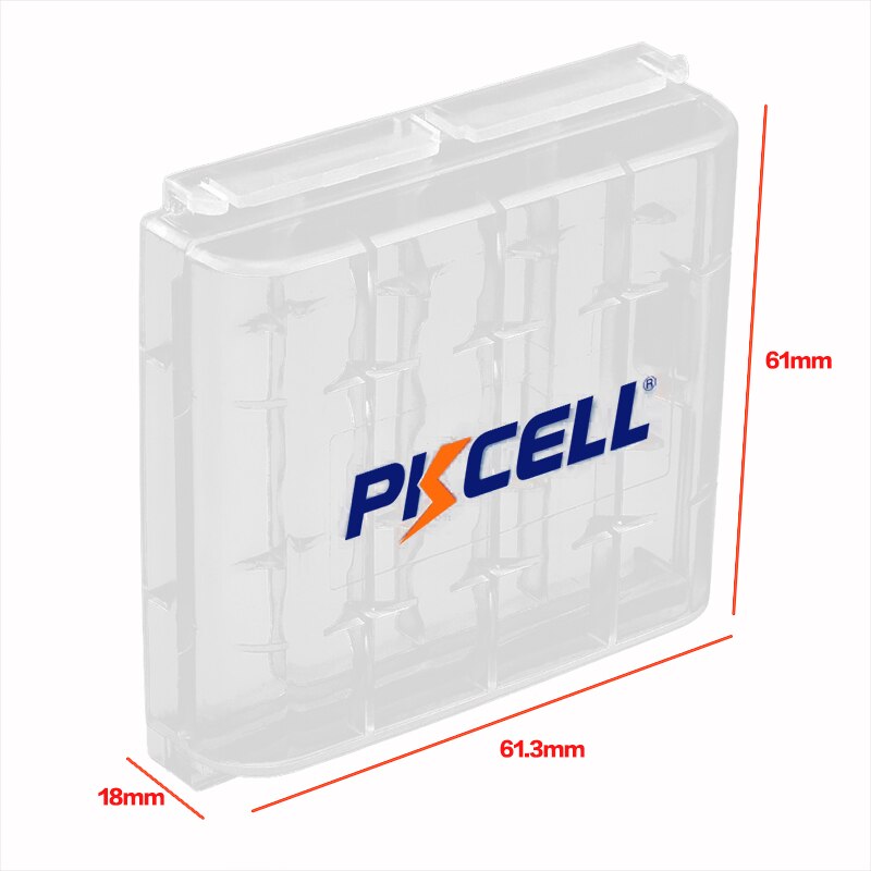 5Stck PKCELL Batterie Halfter fallen Kunststoff Tragbare Boxen Für AA oder AAA alkalisch Batterien oder nimh batteria