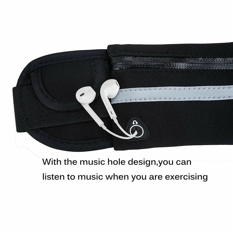 Women Men Unisex Sports Waist Pack Casual Running Belt Gym Waist Pouch Runners Bum Bag Jogging Phone Holder