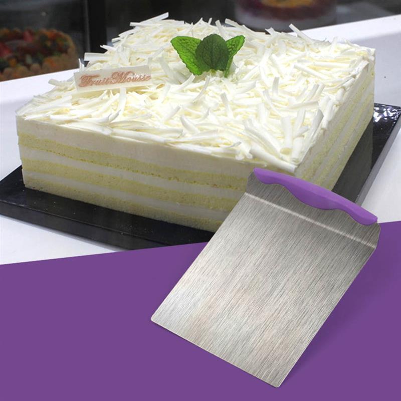 Grote Cake Lifter Spatel Server Dessert Brood Gebak Transfer Rvs Pizza Deegschraper Cutter Bakken Taart Schop