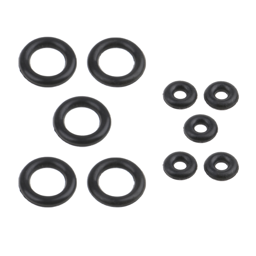 5 stk gummi o-ring tætning camping gas tank genopfyldning adapter pakning