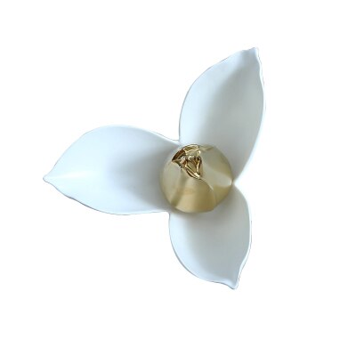 Kreative 3D Stereo Fisch Lotus Blatt Zauberstab Hängen Ornament Dekoration Hause Sofa Hintergrund Harz Blume Handwerk Hotel Wandbild: Stil21