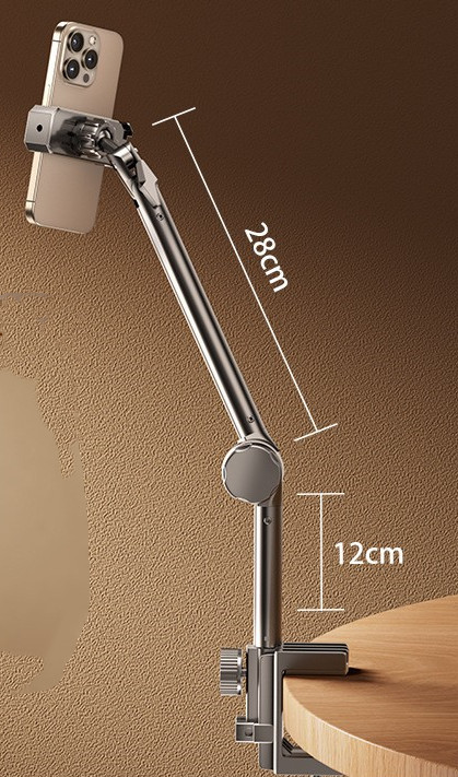 Brazo Flexible plegable para teléfono móvil, soporte para cama, soporte de mesa para teléfono móvil para grabación de vídeo, Galaxy Tab, soporte para brazo para tableta: Olive