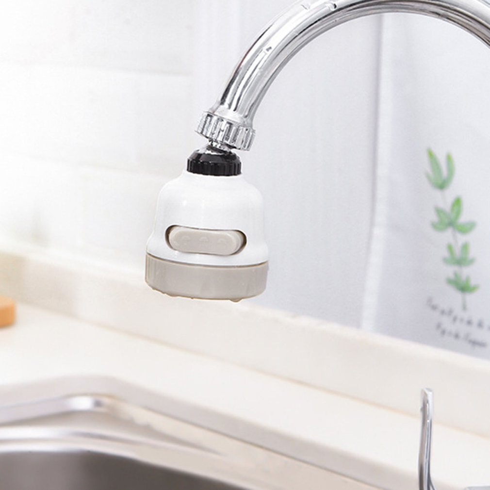 Moveable Kitchen Tap Head 360 Degree Rotatable Faucet Water Saving Sprayer Lightweight Home Accessories