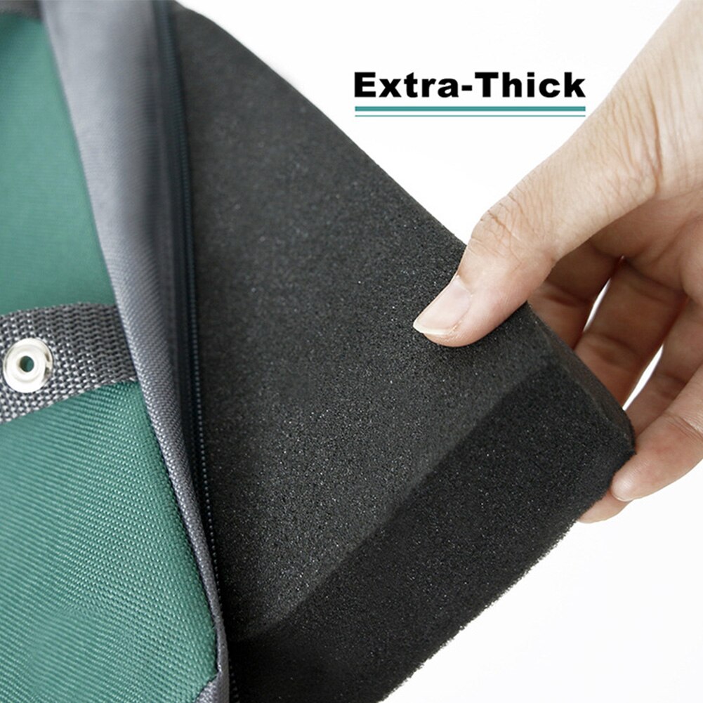 Mousse à mémoire de forme travail haschaussette coussin Extra épais doux amovible pliable Portable pour bébé bain avec poignée jardin agenouillement coussin